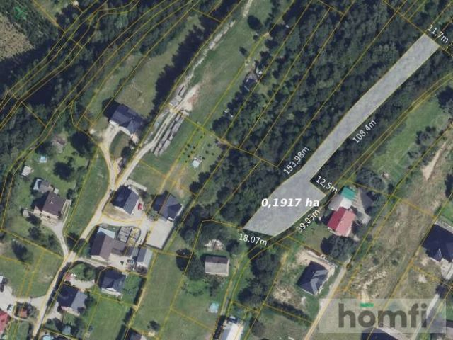 building plot with private forest - Plot - Sale - Myślenicki, Sułkowice / Rudnik