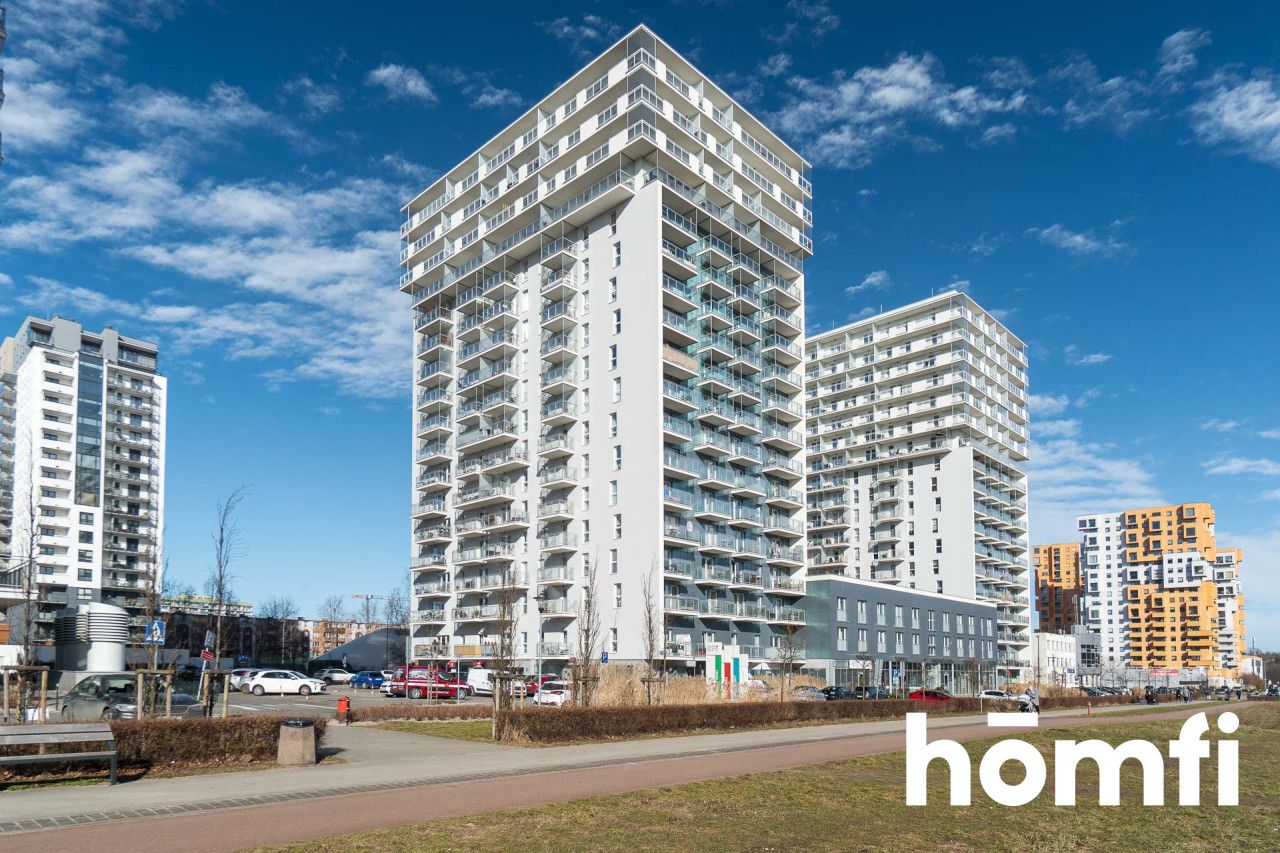 Apartament na 10 piętrze, blisko morza. Inwestycja 4 Oceany. Hala garażowa, balkon - Mieszkanie - Wynajem - Gdańsk, Przymorze