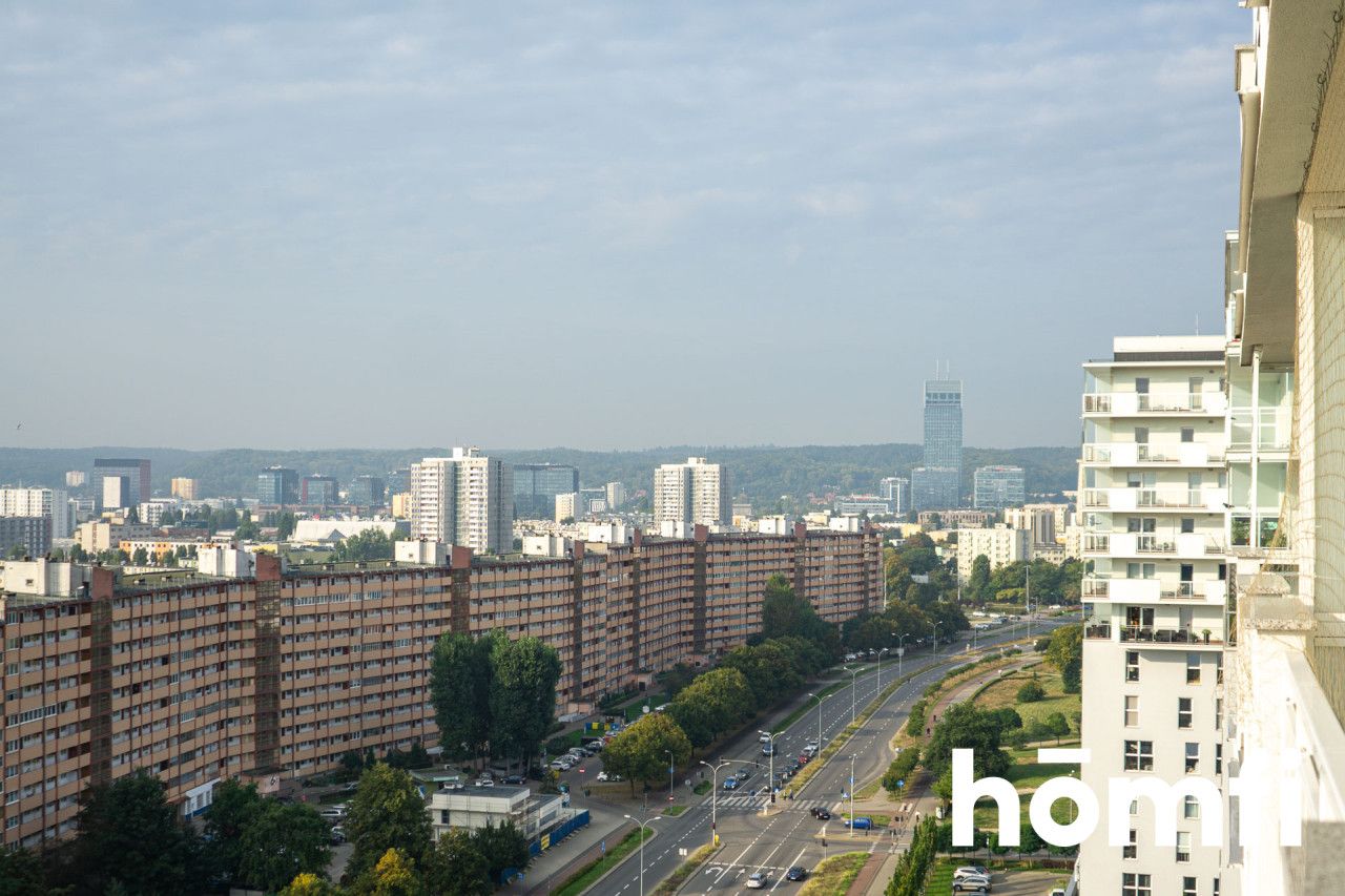 Apartament na 10 piętrze, blisko morza. Inwestycja 4 Oceany. Hala garażowa, balkon - Mieszkanie - Wynajem - Gdańsk, Przymorze