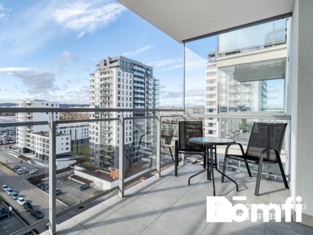 Apartament na 10 piętrze, blisko morza. Inwestycja 4 Oceany. Hala garażowa, balkon - Mieszkanie - Wynajem - Gdańsk, Przymorze