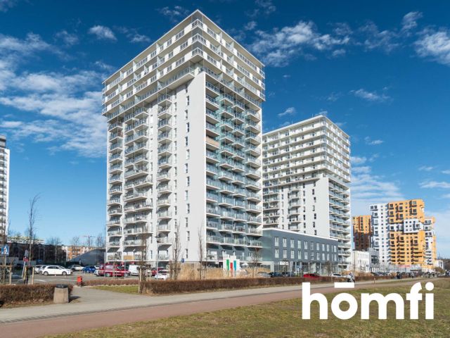 Apartament na 10 piętrze, blisko morza. Inwestycja 4 Oceany. Hala garażowa, balkon - Mieszkanie - Wynajem - Gdańsk, Przymorze