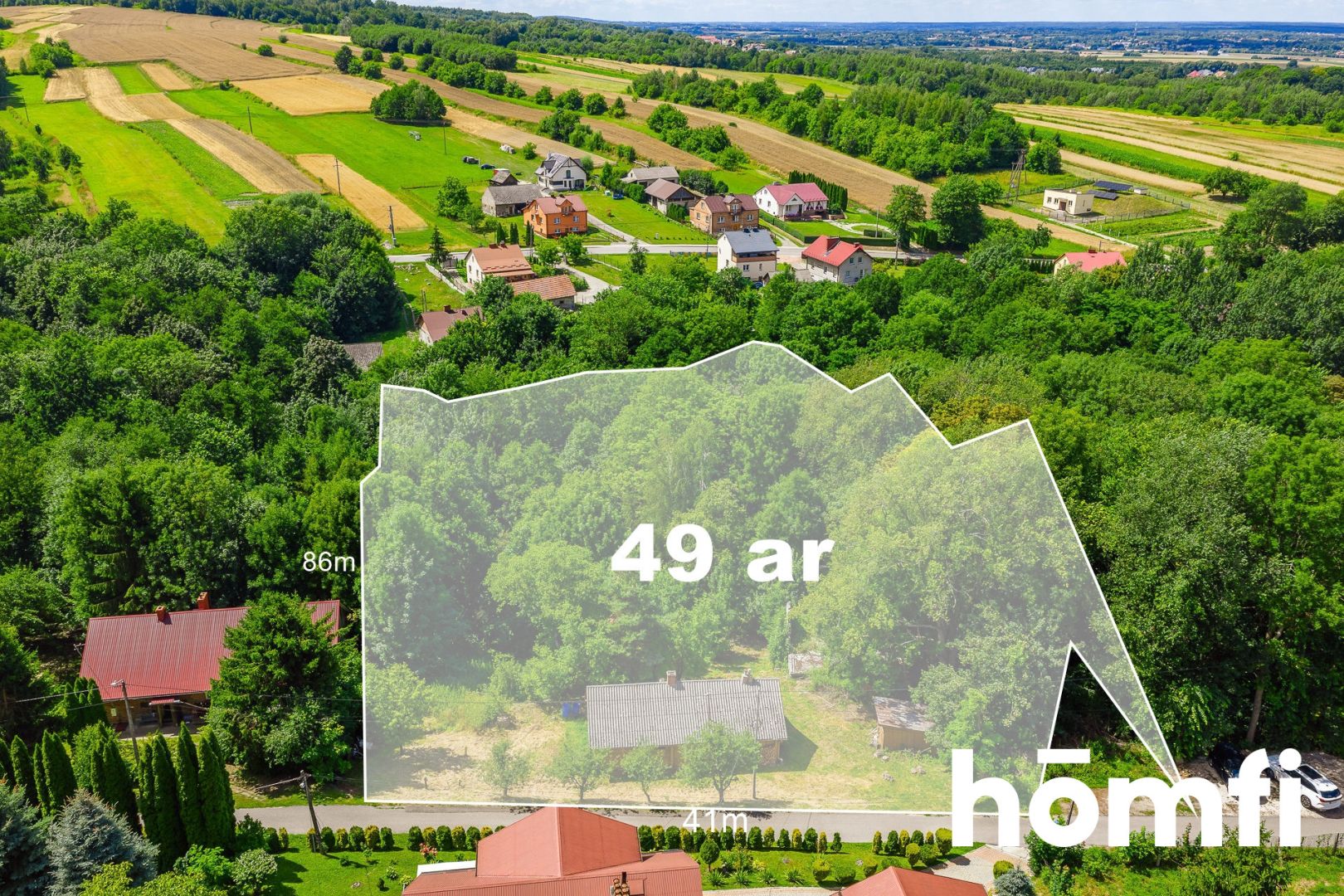 Drewniany dom na 49ar działce blisko Rzeszowa - Dom - Sprzedaż - Rzeszowski, Świlcza / Trzciana