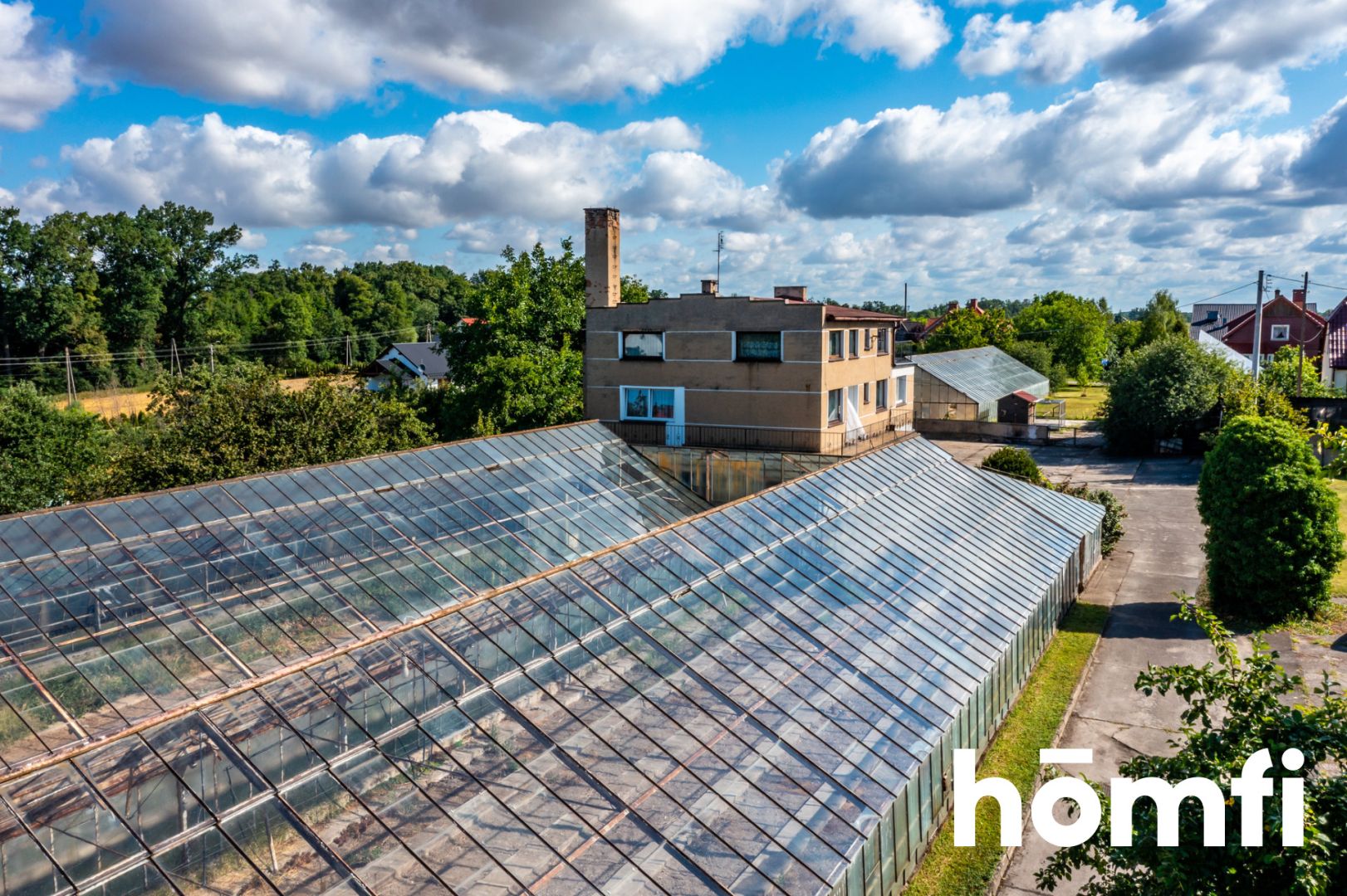 Property with potential - house and 4 greenhouses - House - Sale - Nyski, Skoroszyce / Chróścina