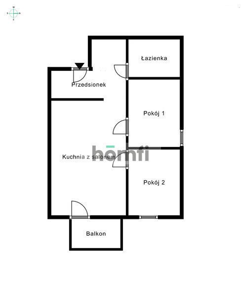 3-ROOM APARTMENT IN A QUIET DISTRICT OF ZALESIE - Apartment - Rent - Rzeszów, Zalesie