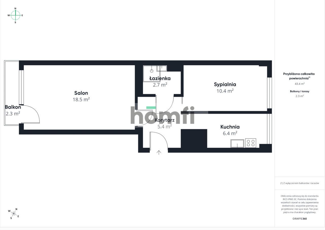 Cozy, renovated 2-room apartment in Lublin - Apartment - Sale - Lublin, Tatary