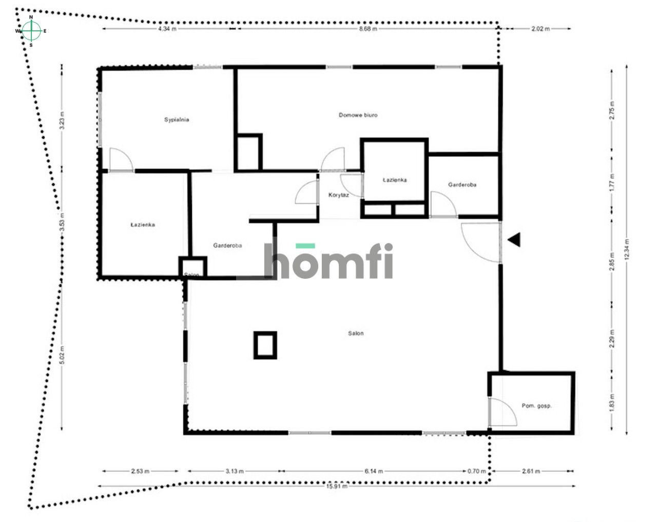 PENTHOUSE 119 SQM | 90 SQM TERRACE | LOXONE SMART HOME | PREMIUM SOKOŁÓWKA - Квартира - Продаж - Łódź, Bałuty / Radogoszcz