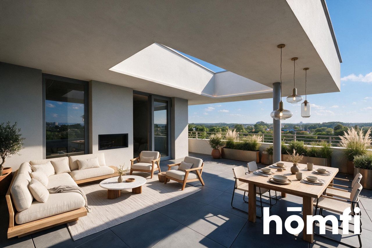 PENTHOUSE 119 SQM | 90 SQM TERRACE | LOXONE SMART HOME | PREMIUM SOKOŁÓWKA - Квартира - Продаж - Łódź, Bałuty / Radogoszcz