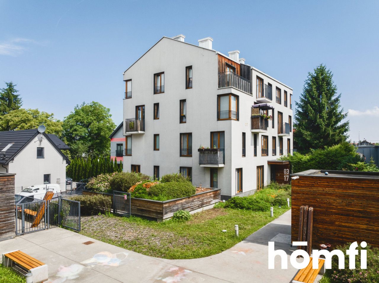 3-room apartment with parking in the Nad Stawem estate - Apartment - Sale - Kraków, Podgórze / Płaszów