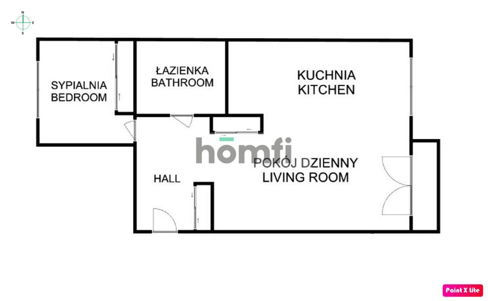 New one bedroom apartment, Legnicka Street - Apartment - Rent - Wrocław, Fabryczna
