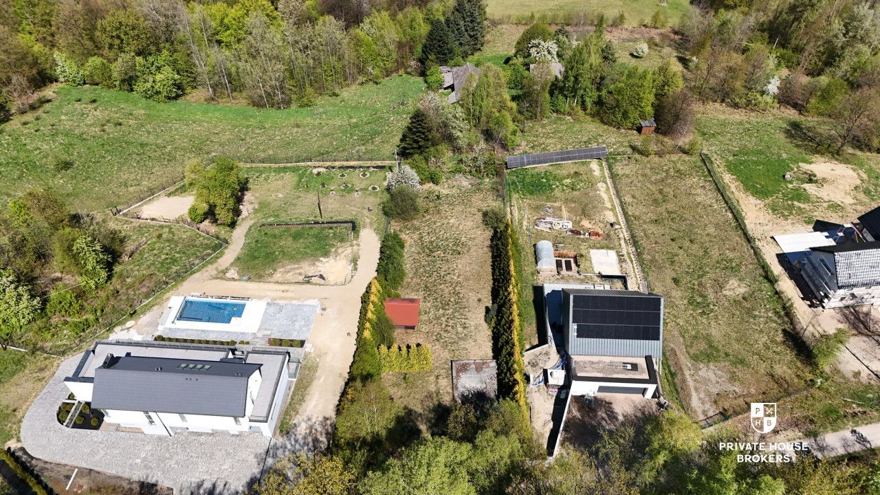 Działka budowlana 1371 m² | Brzezowa, gm. Dobczyce | Media | MPZP | Widokowa okolica - Działka - Sprzedaż - Myślenicki, Dobczyce / Brzezowa