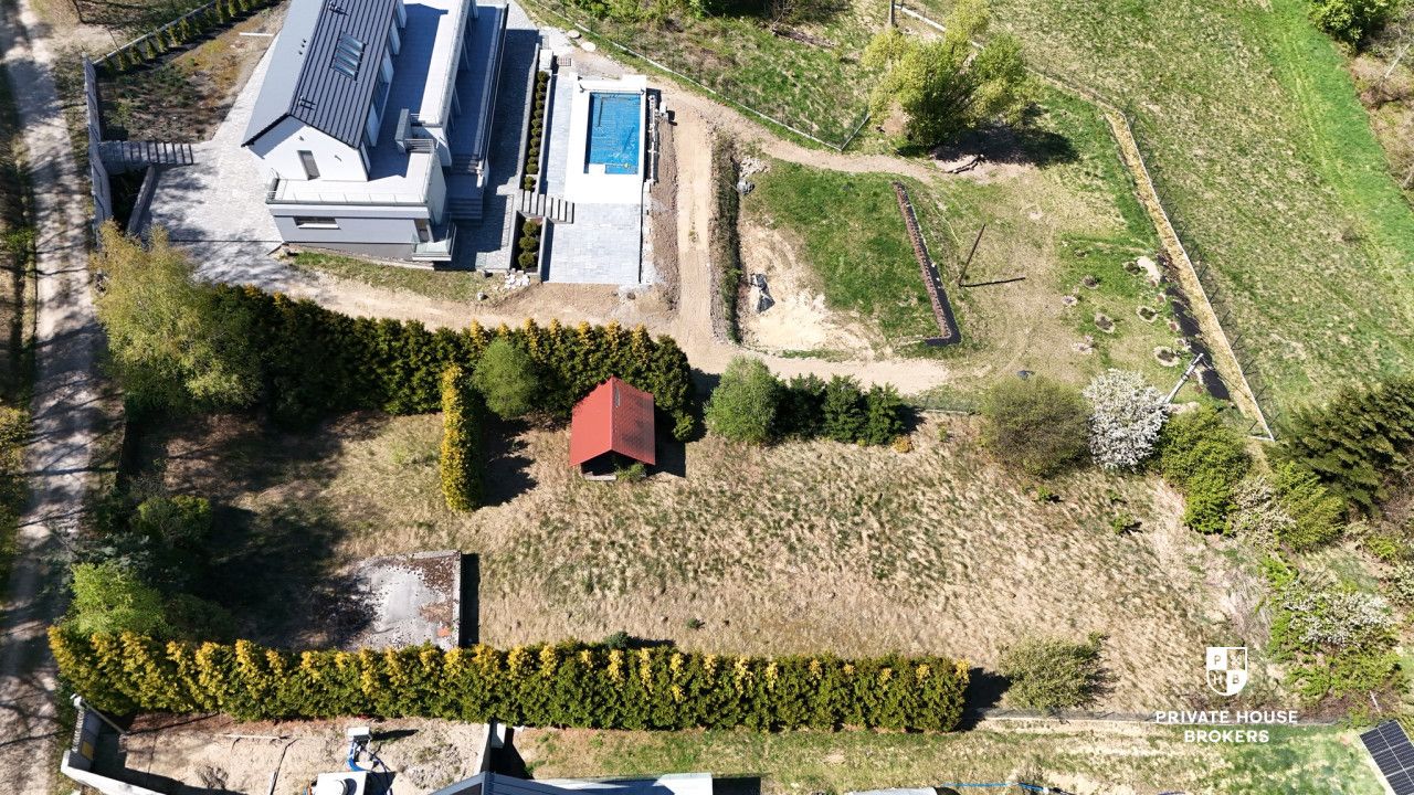 Działka budowlana 1371 m² | Brzezowa, gm. Dobczyce | Media | MPZP | Widokowa okolica - Działka - Sprzedaż - Myślenicki, Dobczyce / Brzezowa
