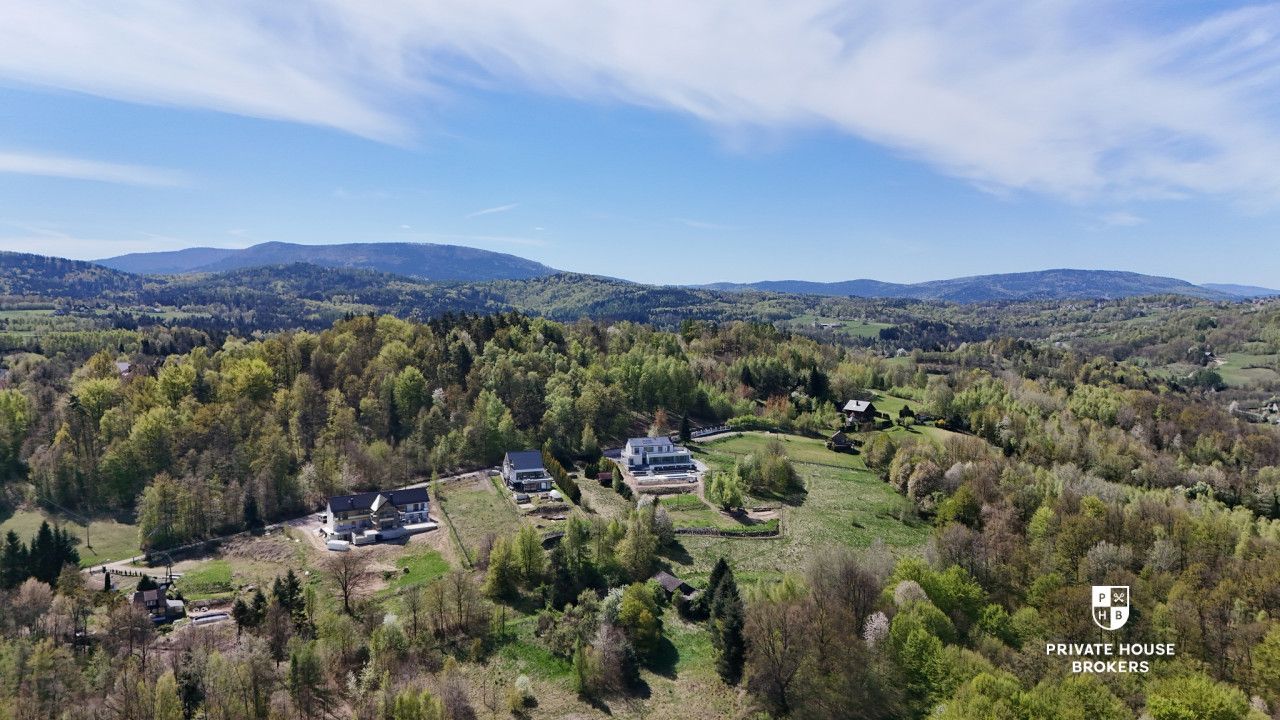 Działka budowlana 1371 m² | Brzezowa, gm. Dobczyce | Media | MPZP | Widokowa okolica - Działka - Sprzedaż - Myślenicki, Dobczyce / Brzezowa
