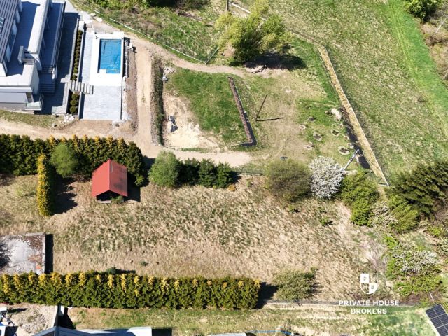 Działka budowlana 1371 m² | Brzezowa, gm. Dobczyce | Media | MPZP | Widokowa okolica - Działka - Sprzedaż - Myślenicki, Dobczyce / Brzezowa