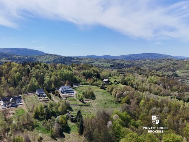 Działka budowlana 1371 m² | Brzezowa, gm. Dobczyce | Media | MPZP | Widokowa okolica - Działka - Sprzedaż - Myślenicki, Dobczyce / Brzezowa