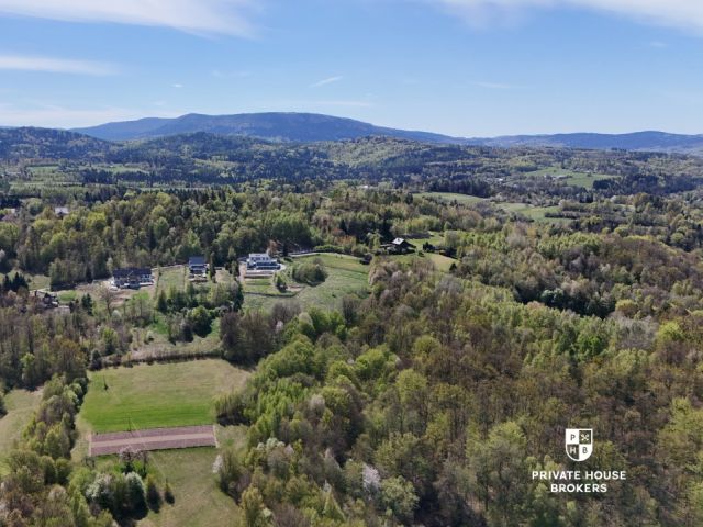 Działka budowlana 1371 m² | Brzezowa, gm. Dobczyce | Media | MPZP | Widokowa okolica - Działka - Sprzedaż - Myślenicki, Dobczyce / Brzezowa