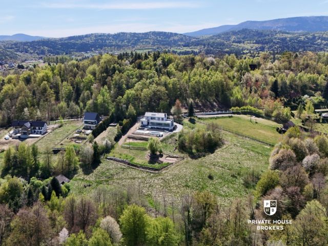 Działka budowlana 1371 m² | Brzezowa, gm. Dobczyce | Media | MPZP | Widokowa okolica - Działka - Sprzedaż - Myślenicki, Dobczyce / Brzezowa