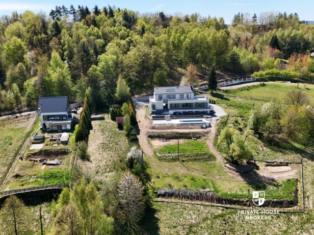 Działka budowlana 1371 m² | Brzezowa, gm. Dobczyce | Media | MPZP | Widokowa okolica - Działka - Sprzedaż - Myślenicki, Dobczyce / Brzezowa