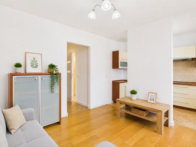 Jasna kawalerka z balkonem | Wysoka | 28 m² - Mieszkanie - Wynajem - Wrocławski, Kobierzyce / Wysoka