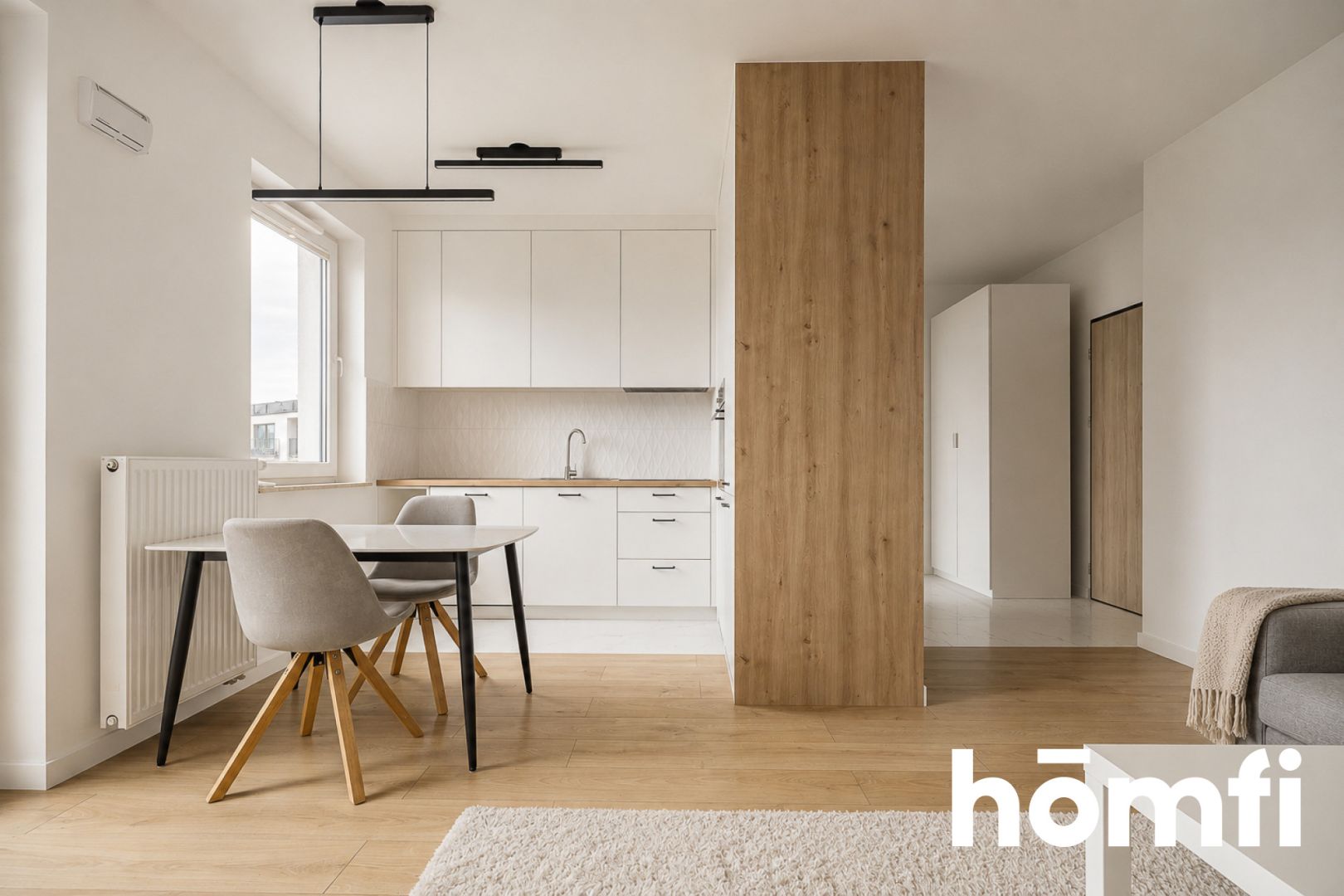 Modern 1-bedroom with balcony and air conditioning - Apartment - Rent - Warszawa, Ursynów