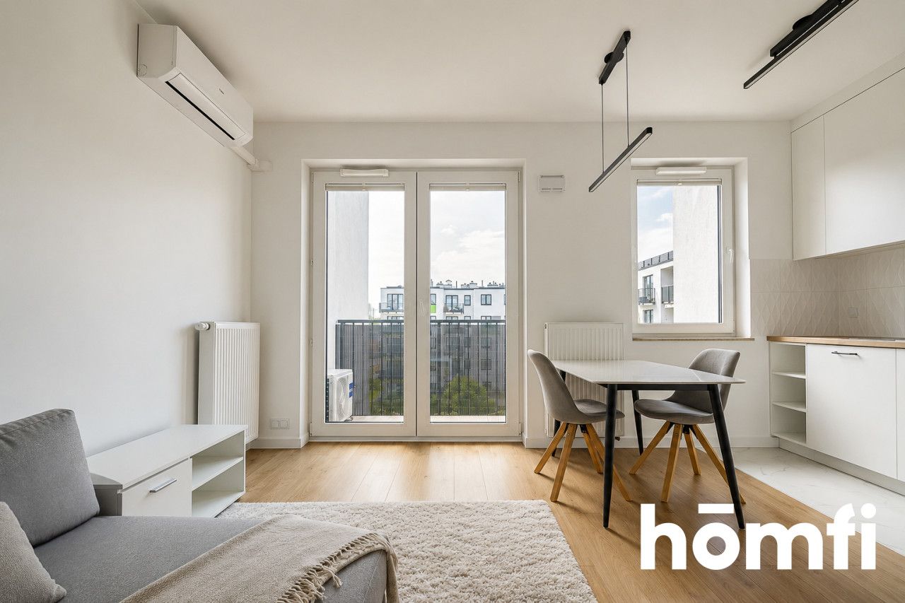 Modern 1-bedroom with balcony and air conditioning - Apartment - Rent - Warszawa, Ursynów