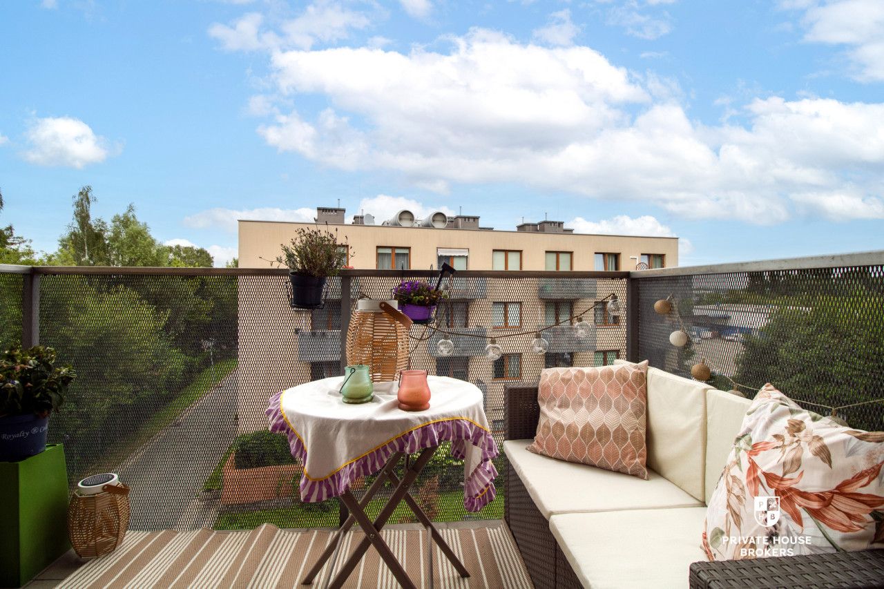 Cozy one-bedroom apartment in a modern development | Balcony | Podgórze | Wielicka Street - Apartment - Sale - Kraków, Podgórze