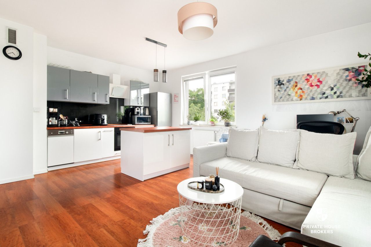 Cozy one-bedroom apartment in a modern development | Balcony | Podgórze | Wielicka Street - Apartment - Sale - Kraków, Podgórze