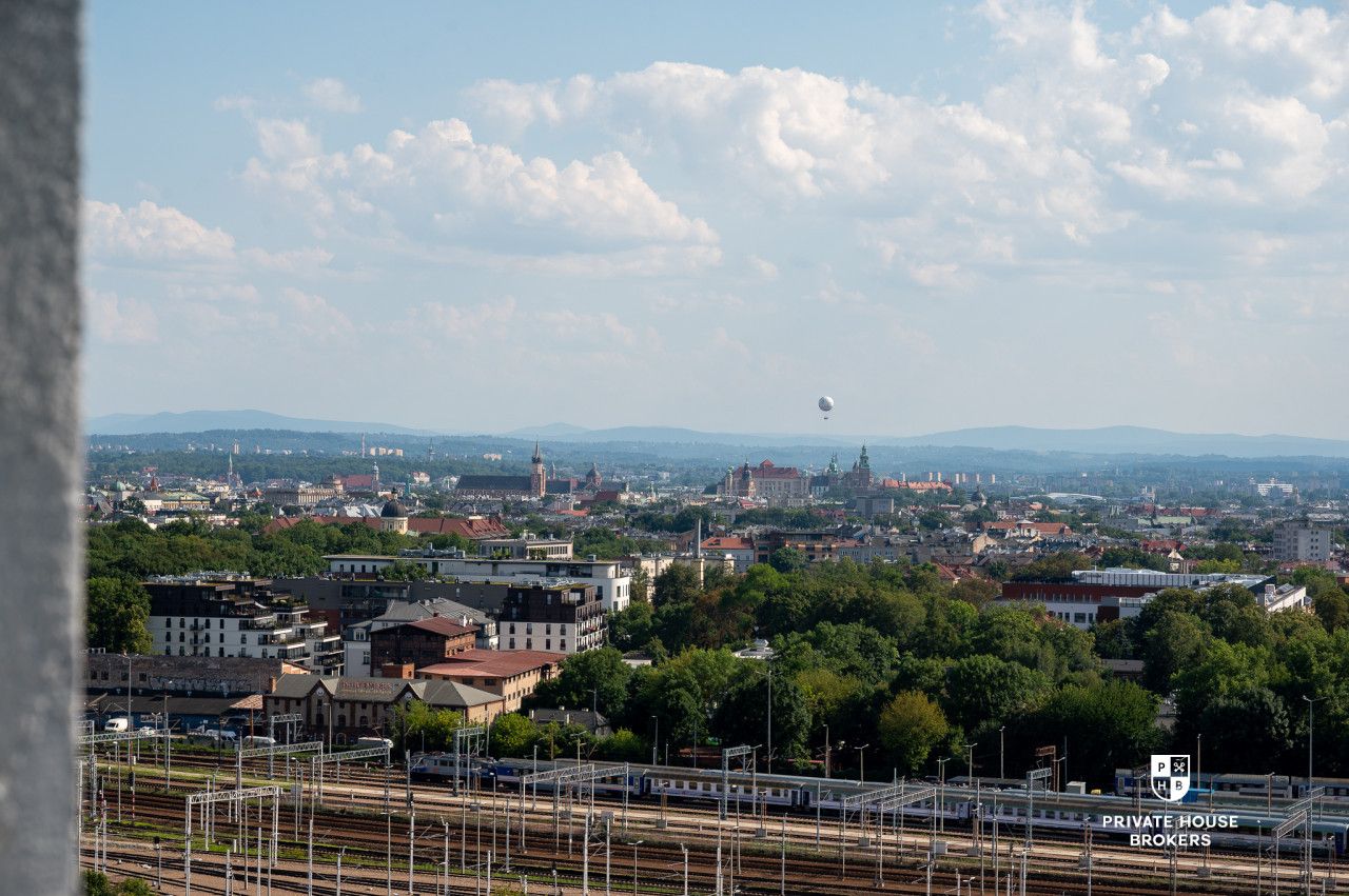 14. piętro, klimatyzacja i super widok | Centrum - Apartment - Rent - Kraków, Krowodrza
