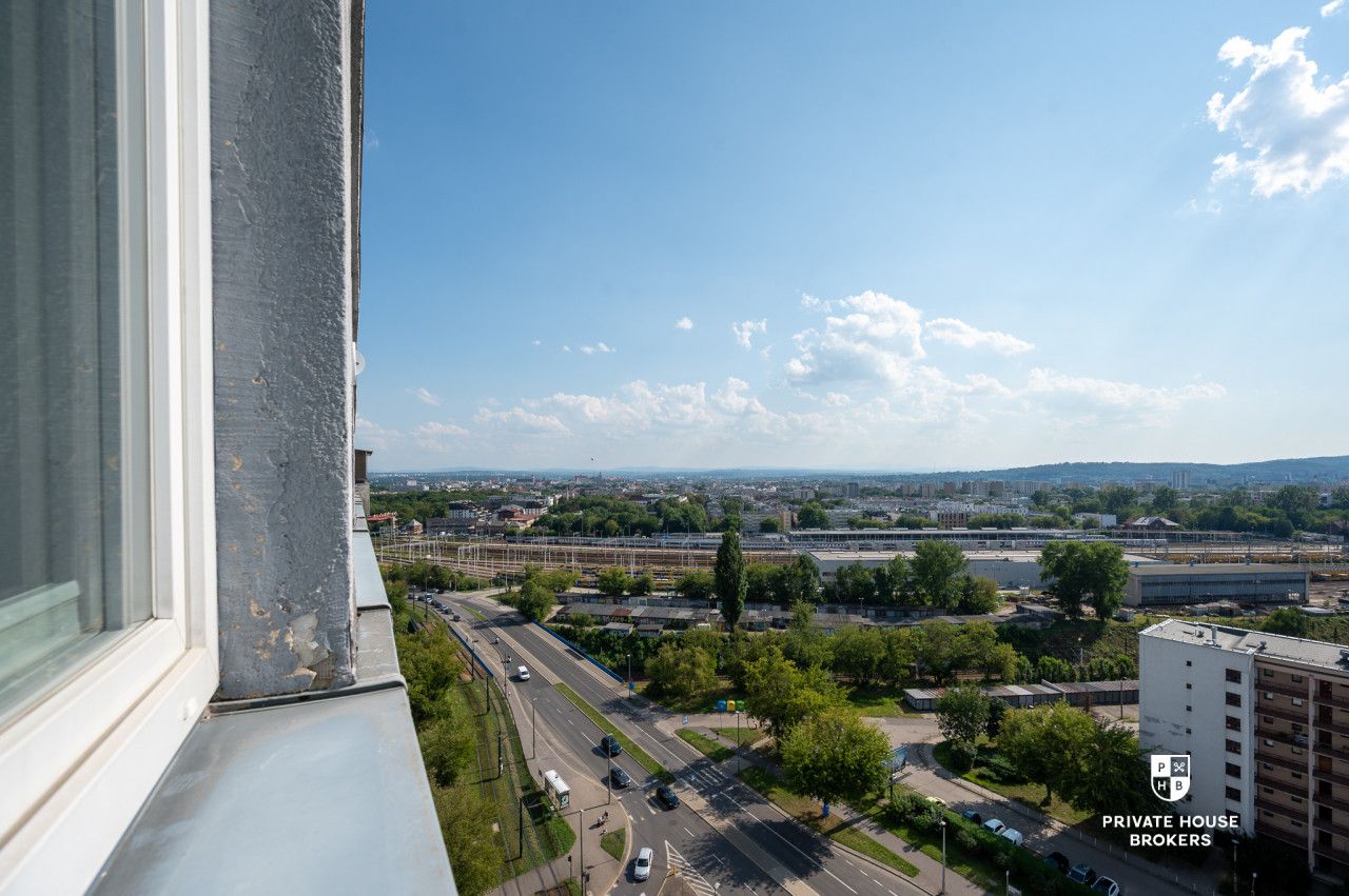 14. piętro, klimatyzacja i super widok | Centrum - Apartment - Rent - Kraków, Krowodrza