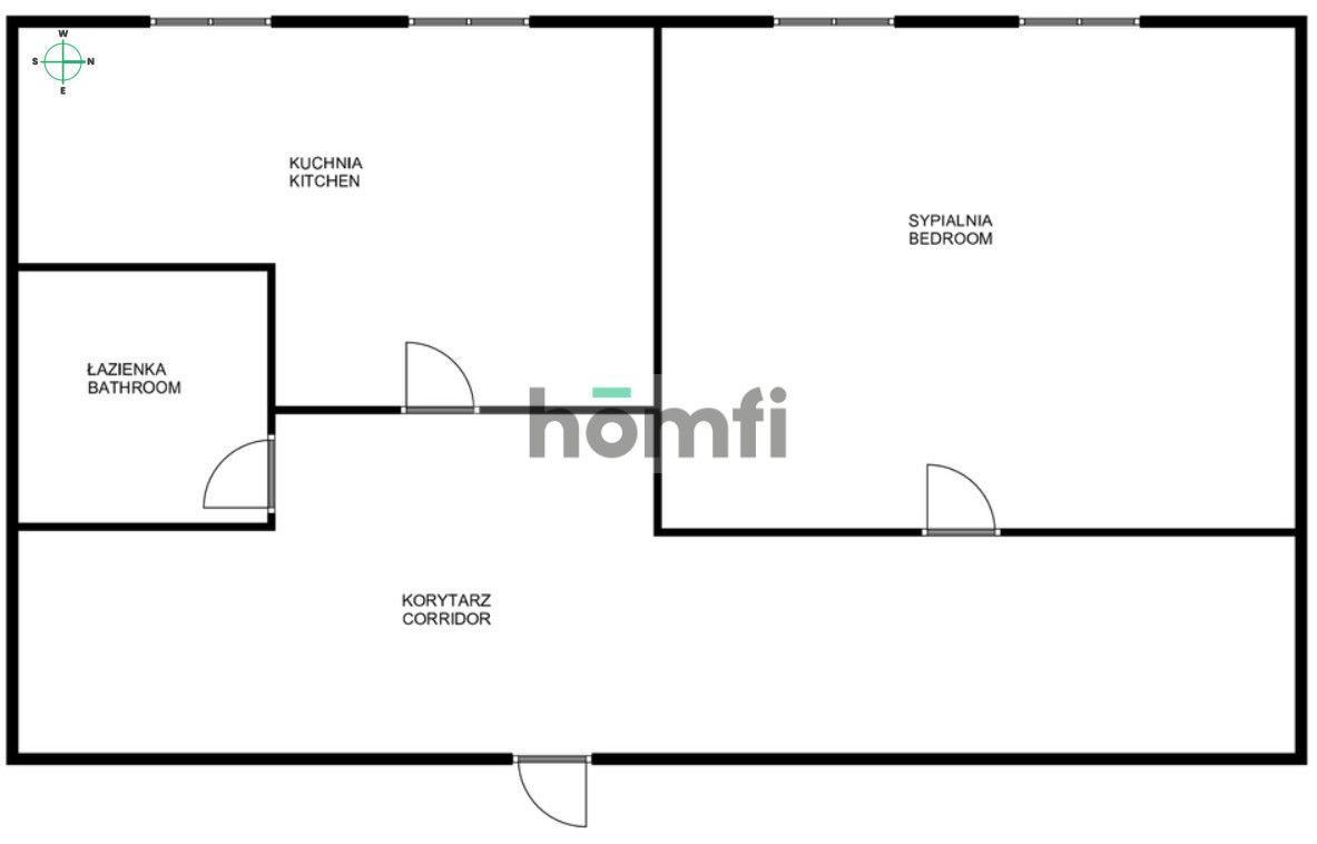Studio apartment for rent in the heart of Kraków - Apartment - Rent - Kraków, Śródmieście / Kleparz