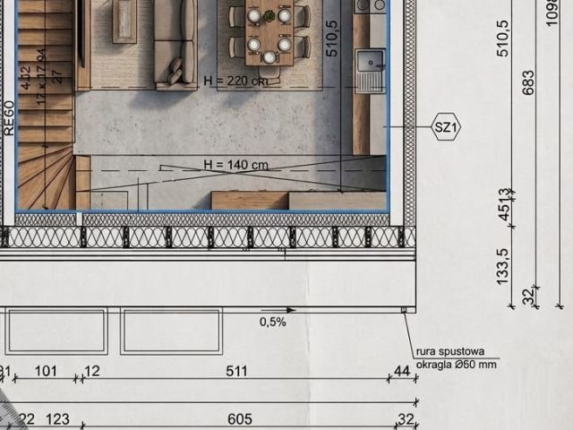 Alternatywa dla domu! Dwupoziomowe 92 m², ogród i parking VILLA OSIKOWA - Mieszkanie - Sprzedaż - Kraków