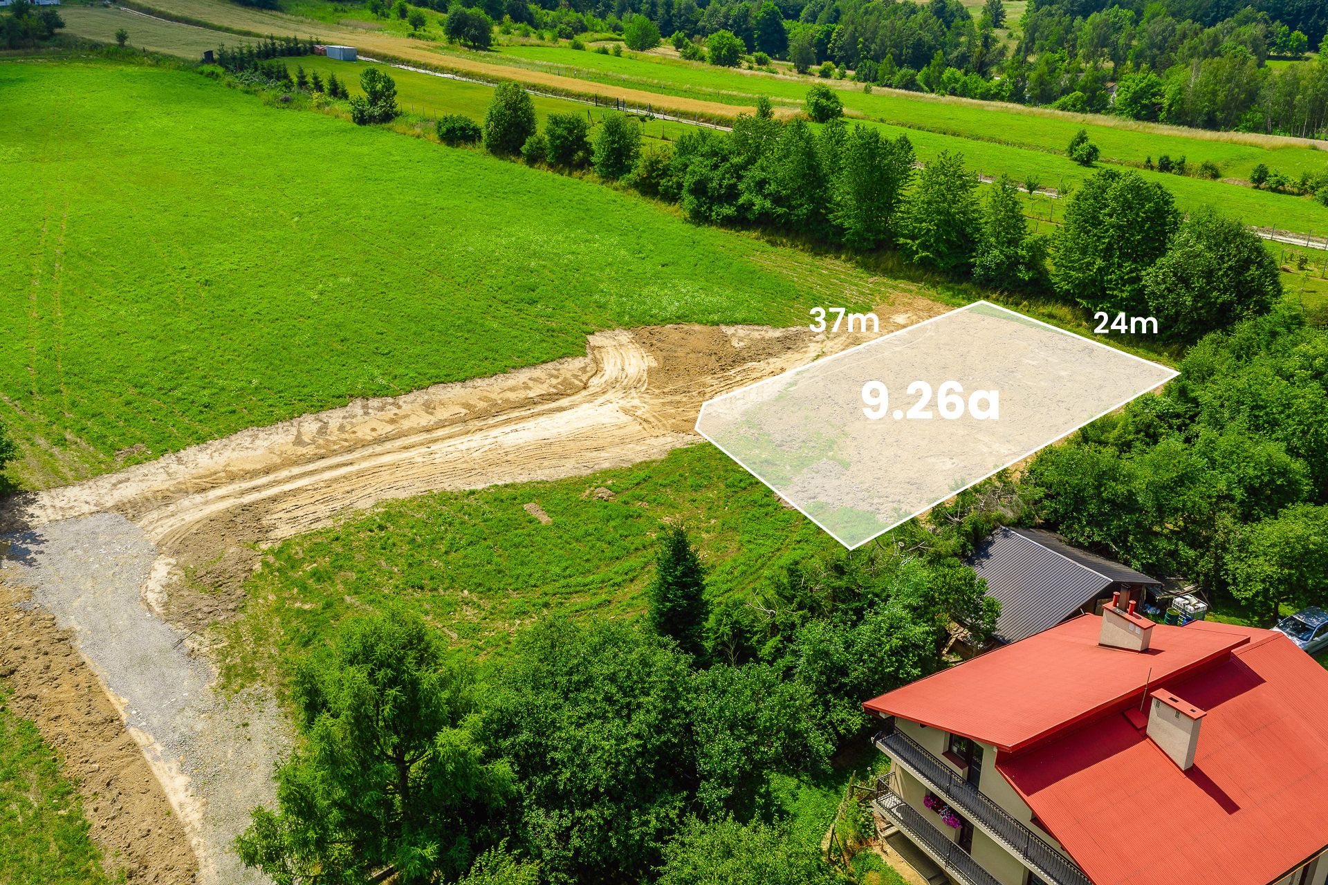 WZ | BEZ PROWIZJI | WIDOKOWA - Działka - Sprzedaż - Rzeszowski, Tyczyn / Kielnarowa