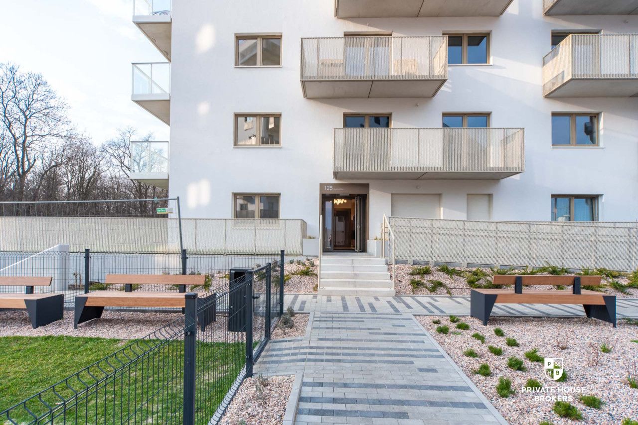 2 rooms | top floor | Port Popowice | Balcony | Parking space and storage unit - Apartment - Rent - Wrocław, Fabryczna