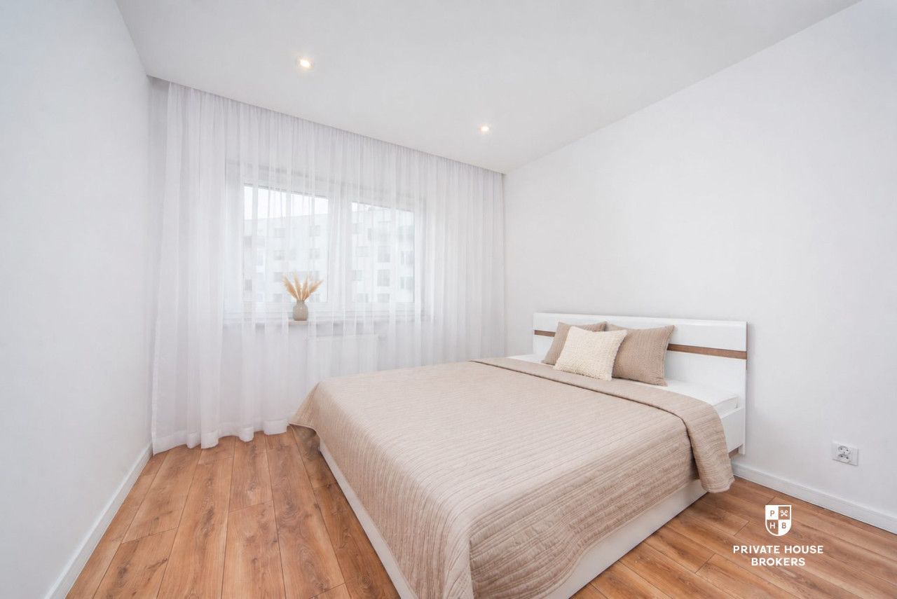 2 rooms | top floor | Port Popowice | Balcony | Parking space and storage unit - Apartment - Rent - Wrocław, Fabryczna