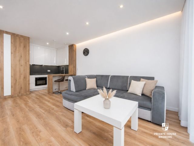 2 rooms | top floor | Port Popowice | Balcony | Parking space and storage unit - Apartment - Rent - Wrocław, Fabryczna