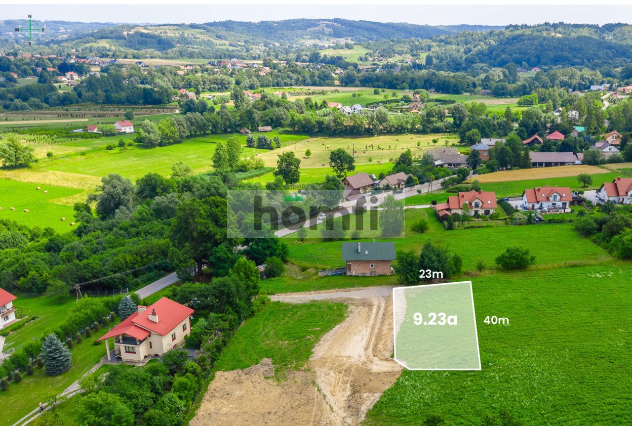 Działka widokowa z WZ | 923 m² | Blisko Rzeszowa - Działka - Sprzedaż - Rzeszowski, Tyczyn / Kielnarowa