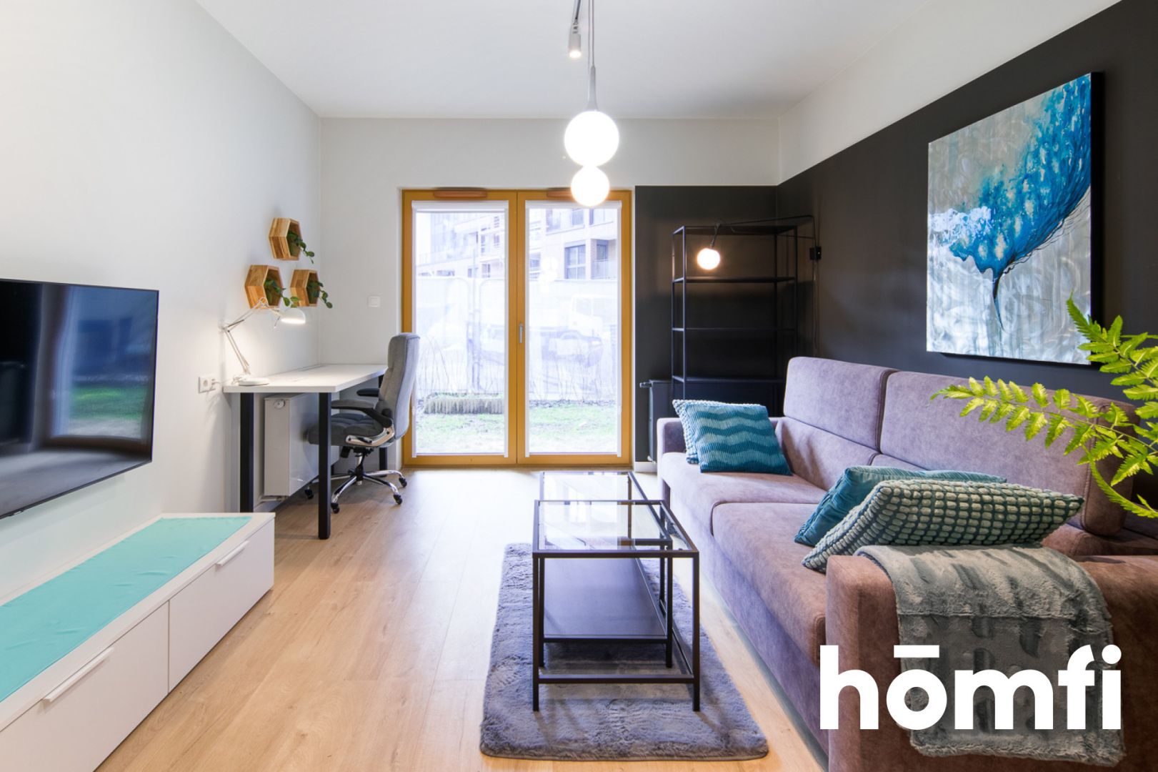 Studio apartment with a garden in the center of Krakow - Apartment - Sale - Kraków, Śródmieście / Rakowice