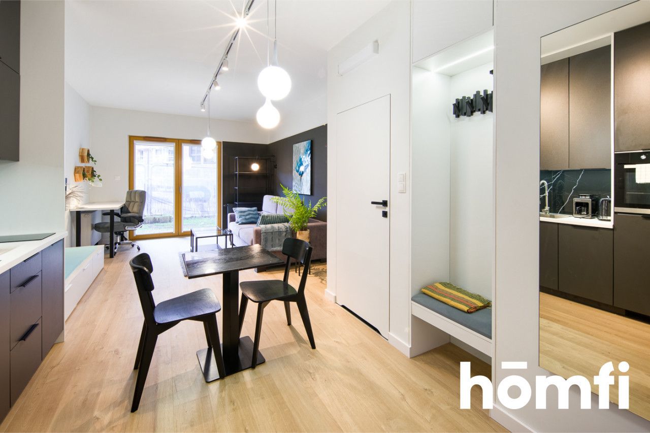 Studio apartment with a garden in the center of Krakow - Apartment - Sale - Kraków, Śródmieście / Rakowice