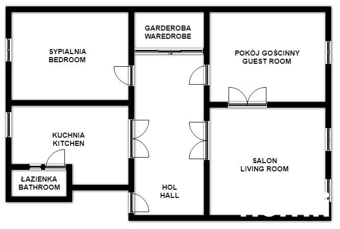 NA WYNAJEM!!Rynek na wyciągnięcie ręki! mieszkanie 90m2+garaż - Mieszkanie - Wynajem - Kraków, Śródmieście / Stare Miasto