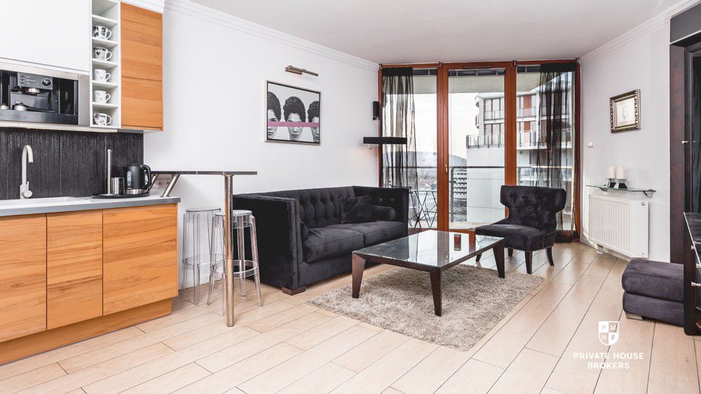 Luxurious one bedroom apartment "Tarasy Verona I" street. Kołowa - Apartment - Rent - Kraków, Krowodrza / Bronowice