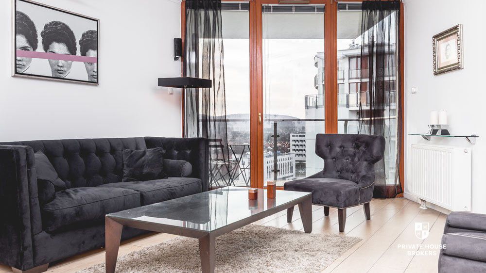 Luxurious one bedroom apartment "Tarasy Verona I" street. Kołowa - Apartment - Rent - Kraków, Krowodrza / Bronowice