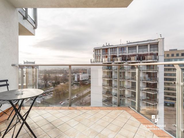 Luxurious one bedroom apartment "Tarasy Verona I" street. Kołowa - Apartment - Rent - Kraków, Krowodrza / Bronowice
