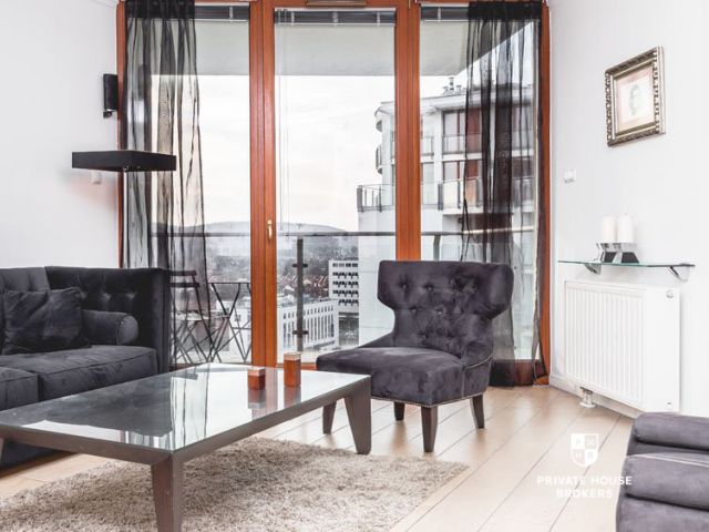 Luxurious one bedroom apartment "Tarasy Verona I" street. Kołowa - Apartment - Rent - Kraków, Krowodrza / Bronowice