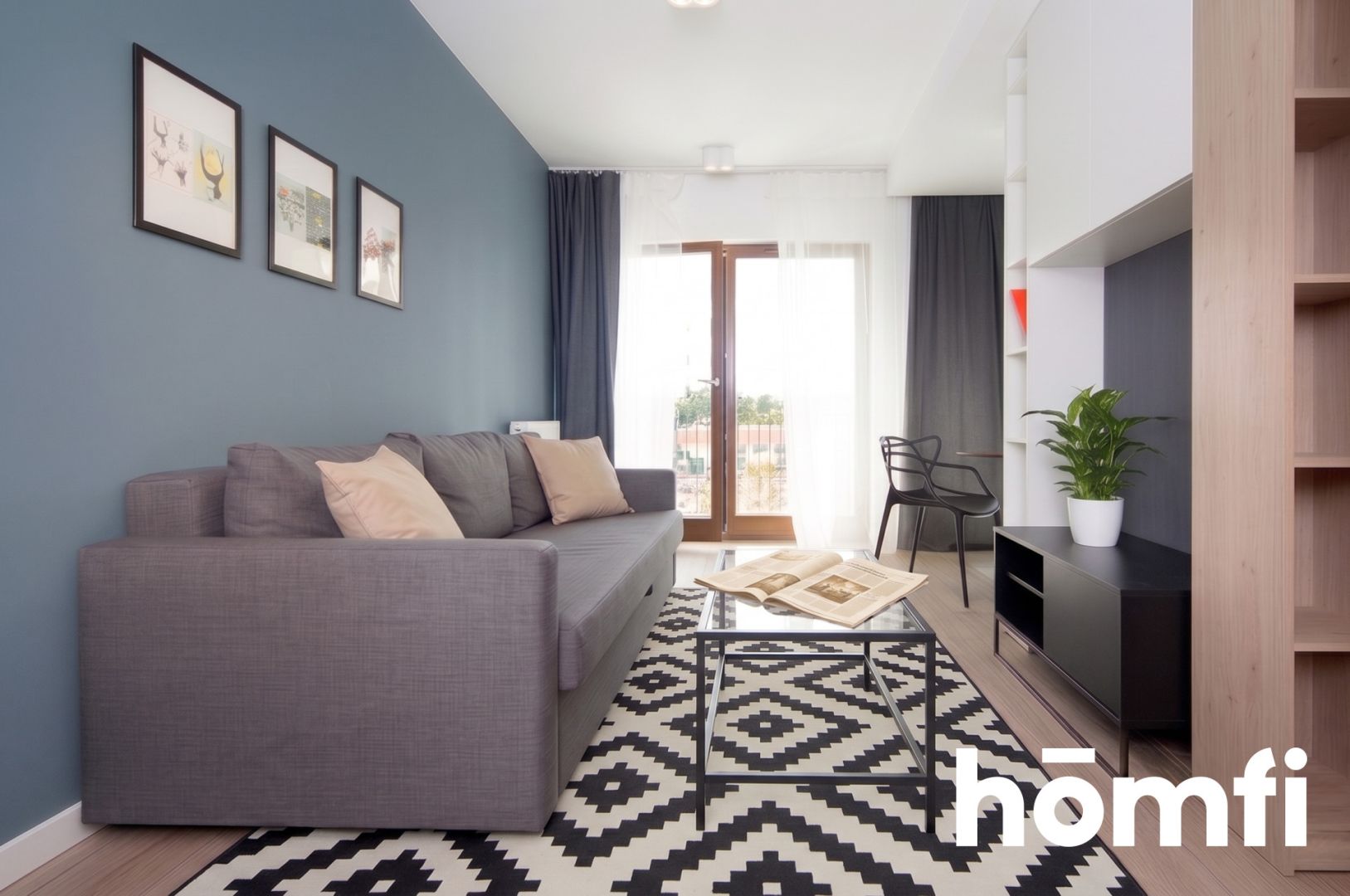 For rent: Comfortable 49 m2 apartment | Kraków Podgórze, Szafrana St. - Apartment - Rent - Kraków, Podgórze