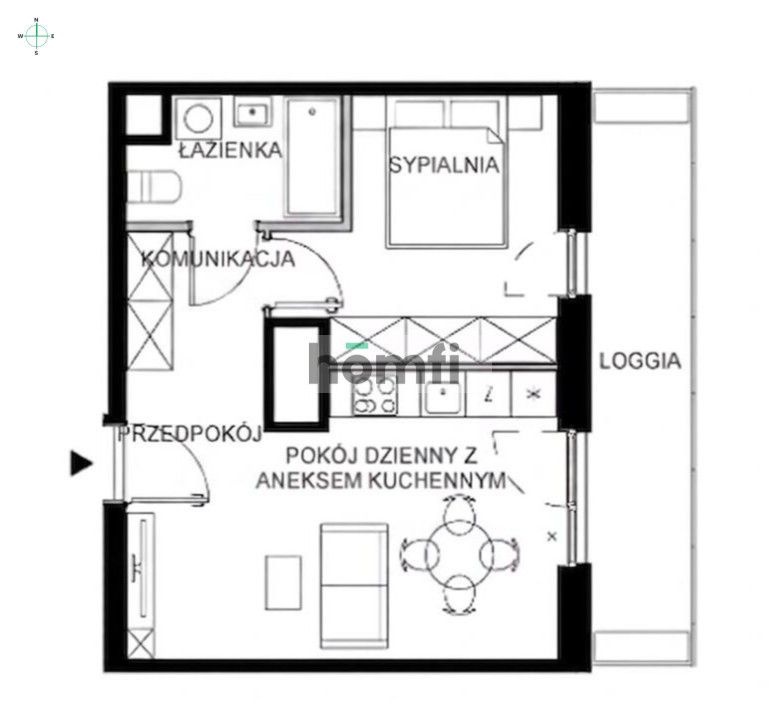 MIKATO | 2-pokojowe mieszkanie 39,33 m² z loggią - Apartment - Sale - Katowice