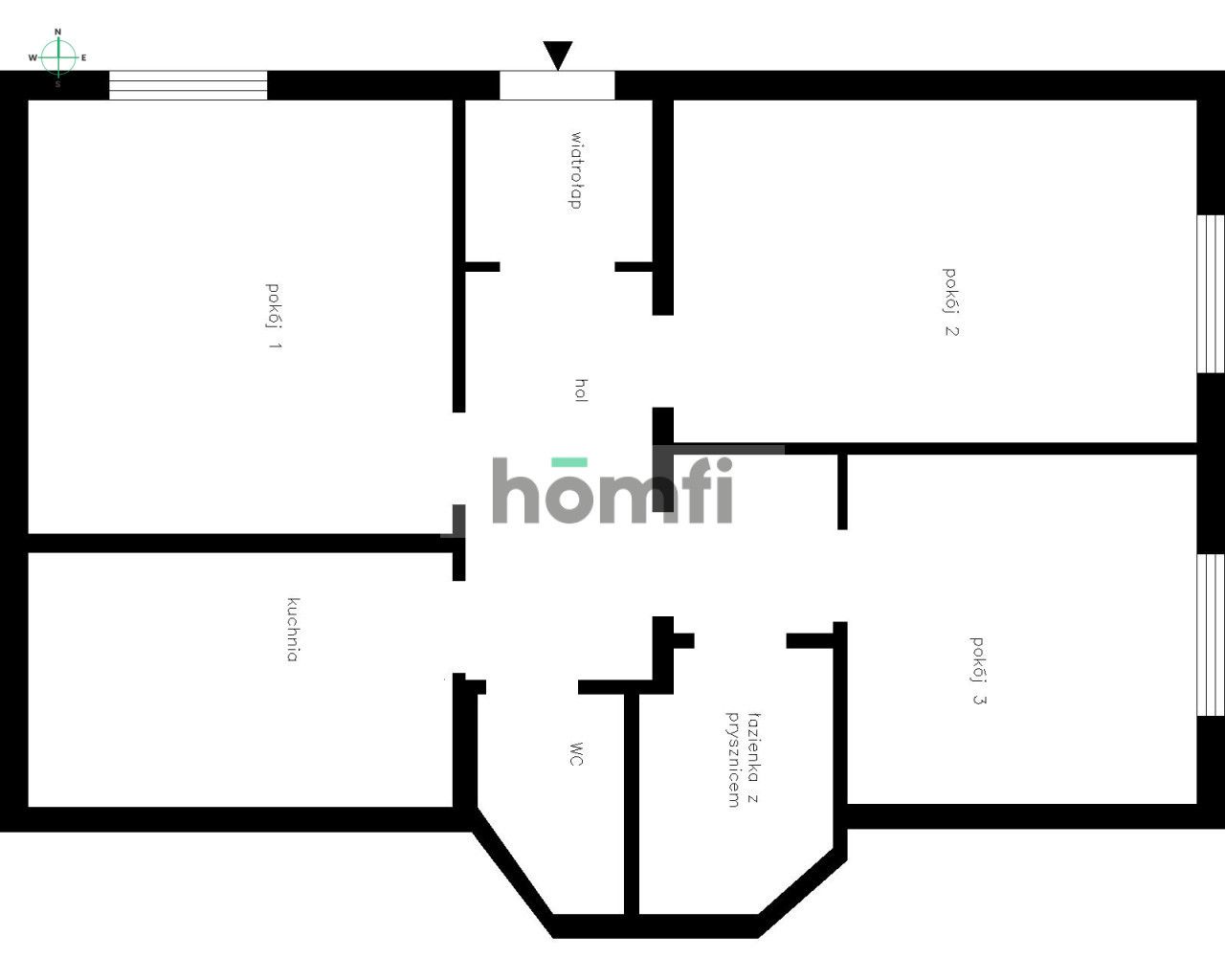 room for students next to Gdańsk Tech and Medical University - Квартира - Оренда - Gdańsk, Wrzeszcz Górny