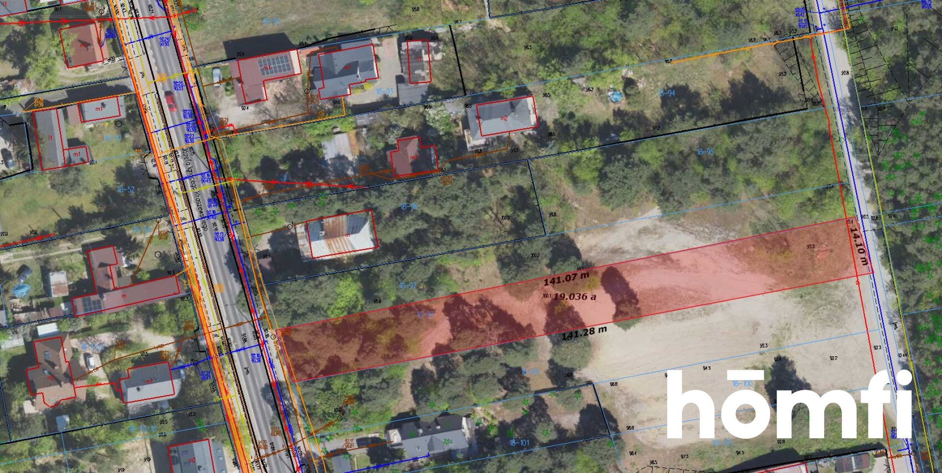 Plot on Kraszewskiego - Plot - Sale - Otwocki, Otwock