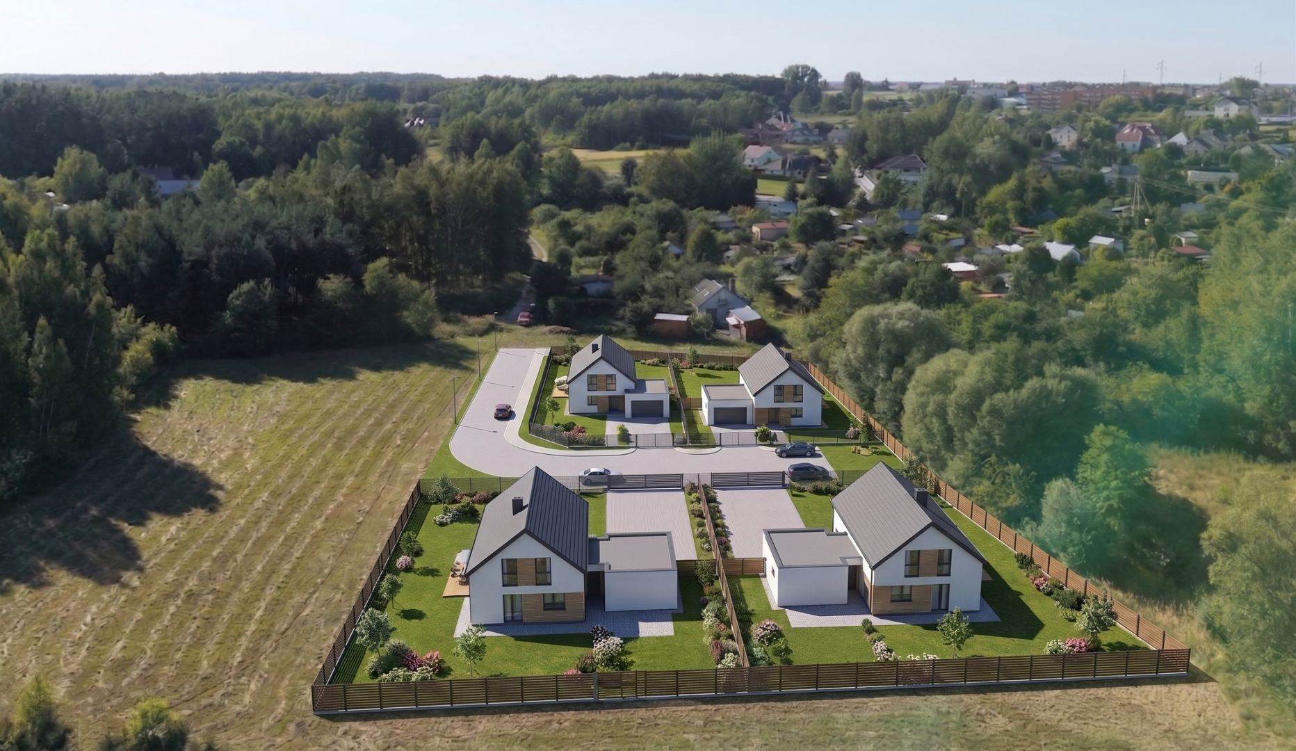 Kolbuszowa – 49.23 ar with development conditions for 4 houses! - Ділянка - Продаж - Kolbuszowski, Kolbuszowa