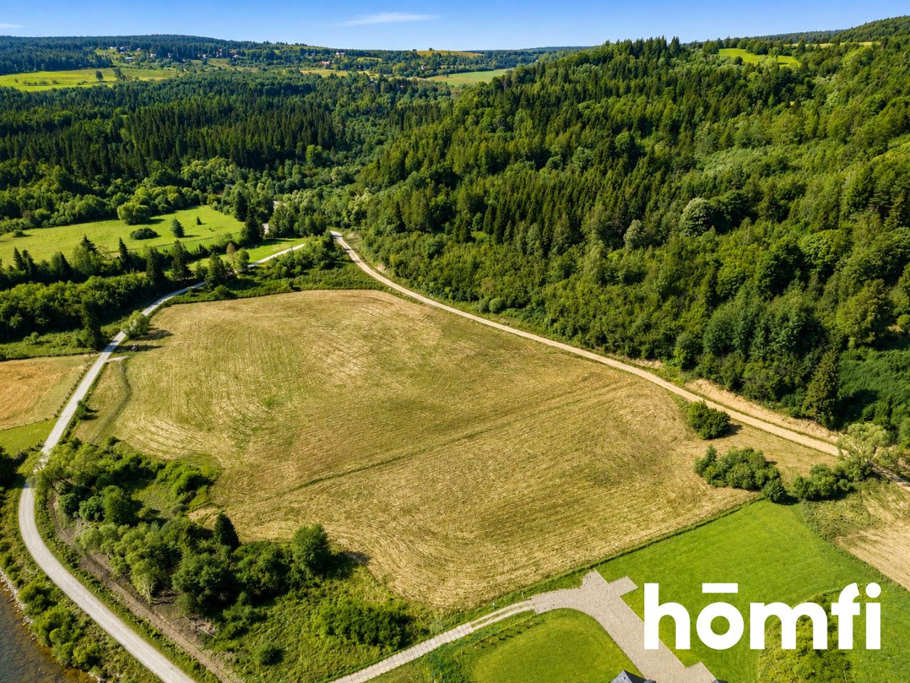 Smerek – 6.17 ha with Investment Potential! - Plot - Sale - Leski, Cisna / Smerek