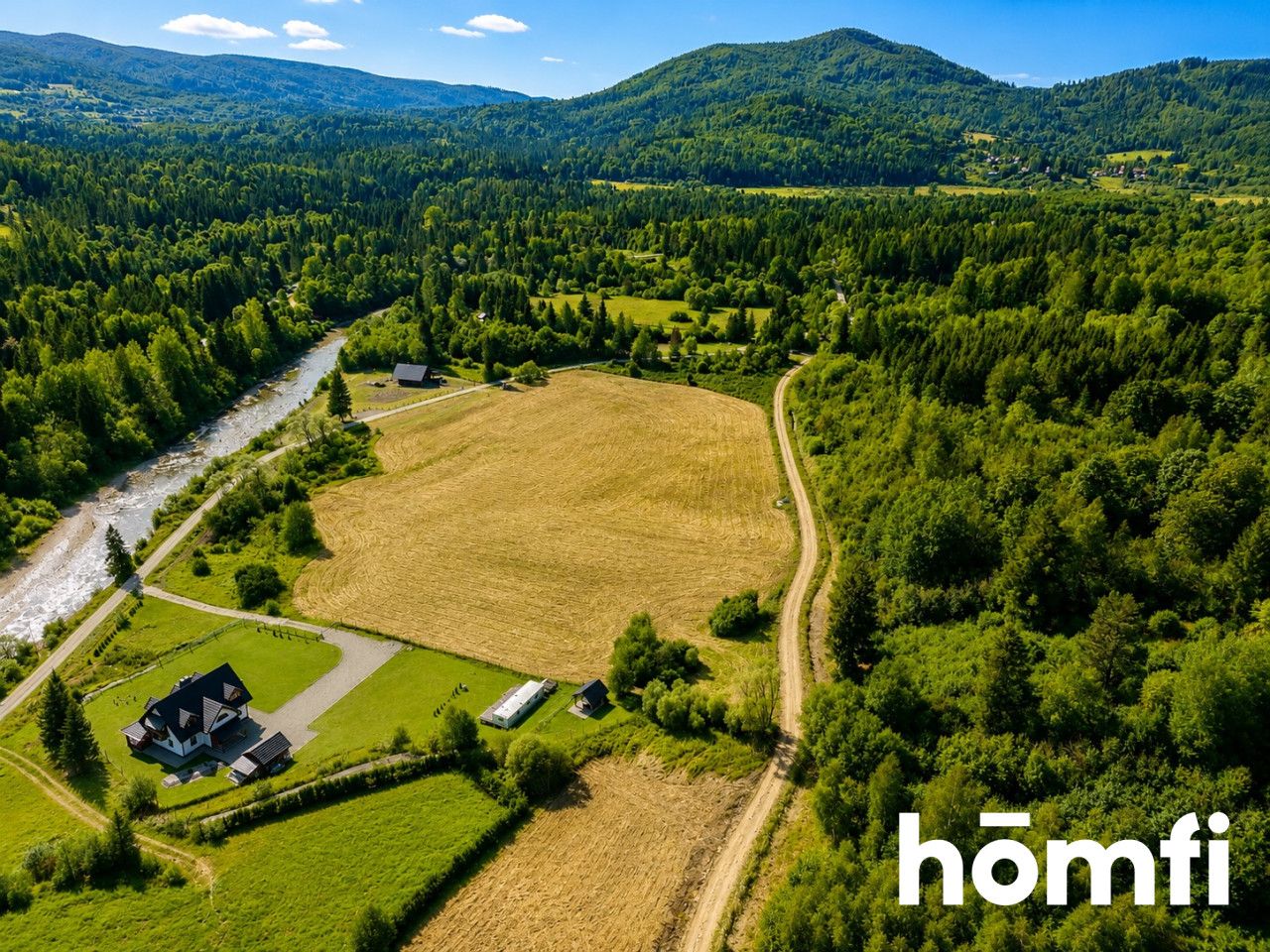 Smerek – 6.17 ha with Investment Potential! - Plot - Sale - Leski, Cisna / Smerek