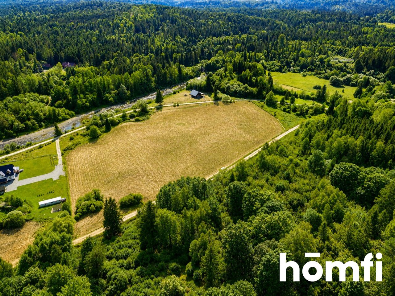 Smerek – 6.17 ha with Investment Potential! - Plot - Sale - Leski, Cisna / Smerek